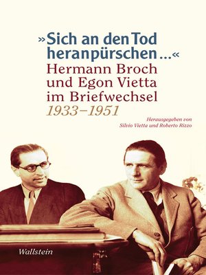 cover image of "Sich an den Tod heranpürschen ..."